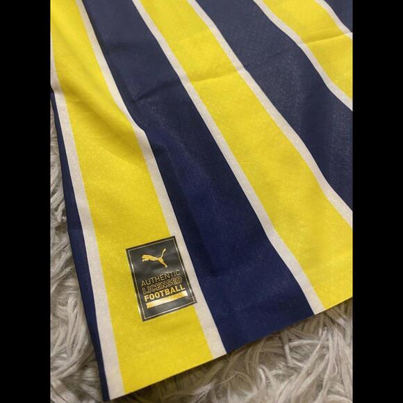 FENERBAHCE 2022/23 PRO VERSION HOME Match Issue Jersey+Shorts Super Lig Turkey - Picture 5 of 9